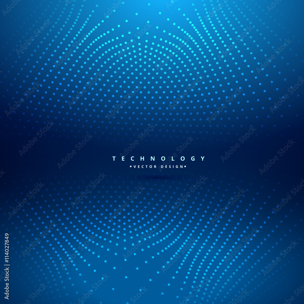 abstract dots mesh in blue background abstract dots mesh in blue background