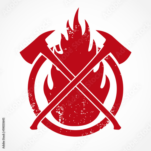 fireman axe symbol 
