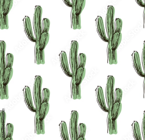 nopal seamless background