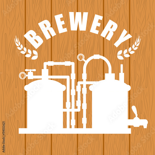 Beer design. illuistration