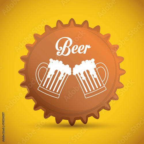 Beer design. illuistration