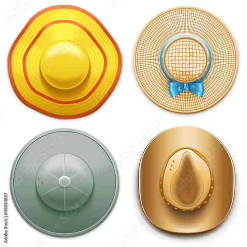 Vector Hats Set 2