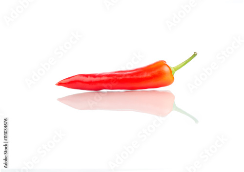 Hot pepper isolated on white background © Roman Ribaliov