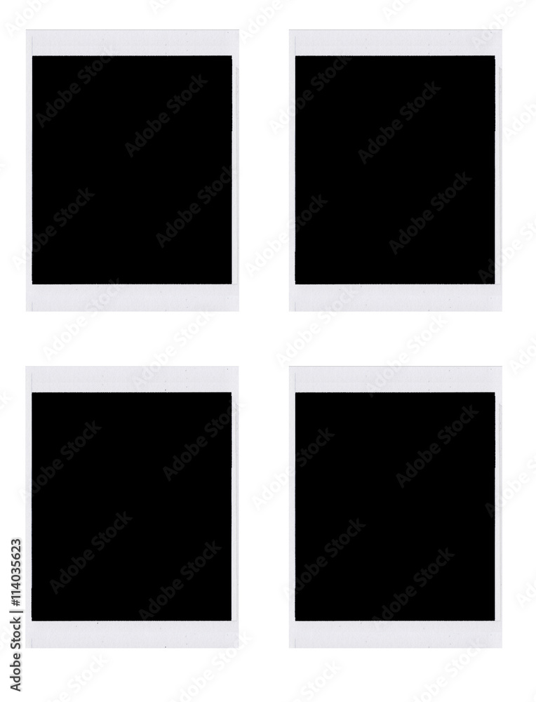 Instant photograph frame set Instant photograph frame set
