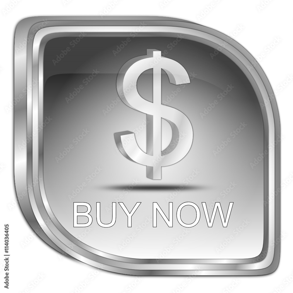 Buy now Button - 3D illustration Buy now Button - 3D illustration