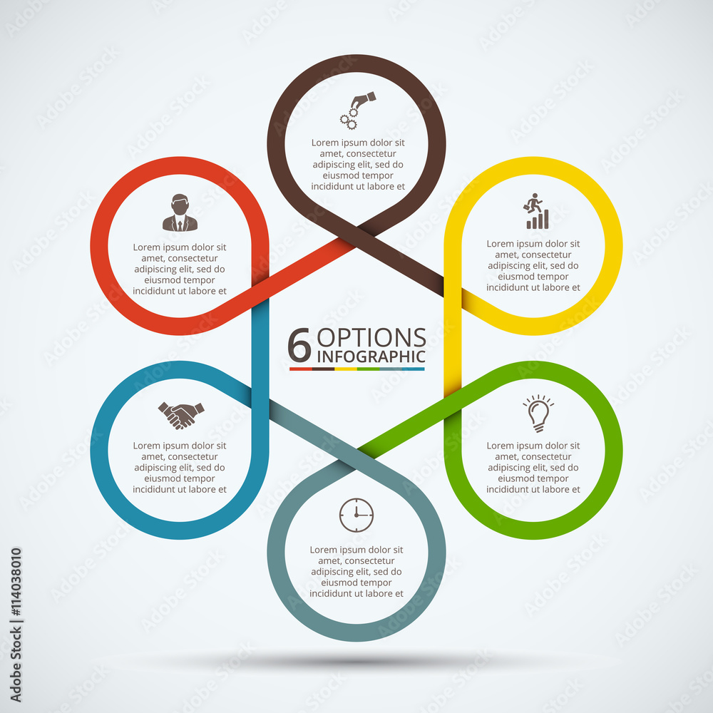 Vector infographic design template. Vector infographic design template.