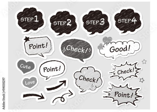 Navigation pins set Vector
