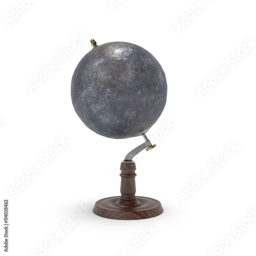 Fototapeta Naklejka Na Ścianę i Meble -  Globe map of mercury 3d rendering