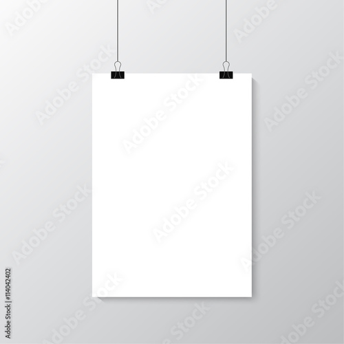 Grey wall with mock up