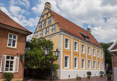 Old building in the historical center of Lingen photo