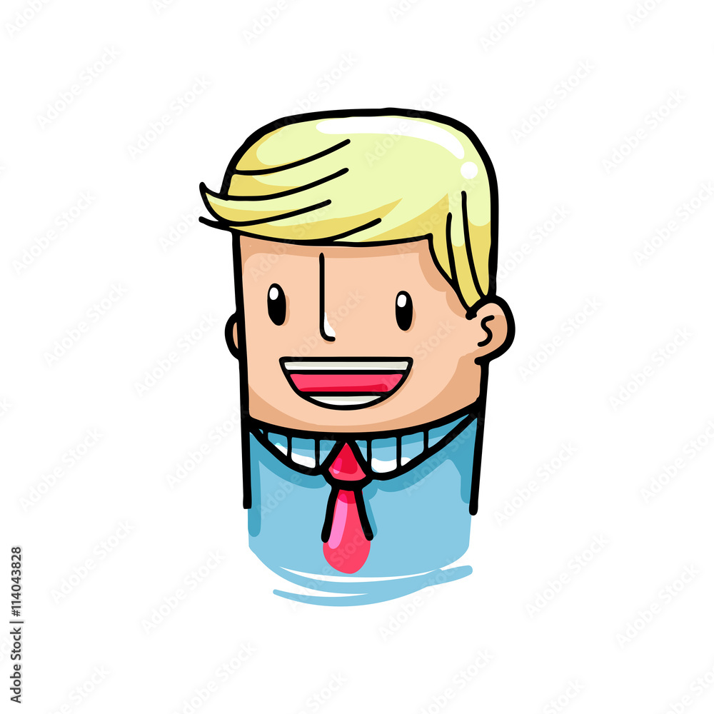 Obraz premium Man illustratiion