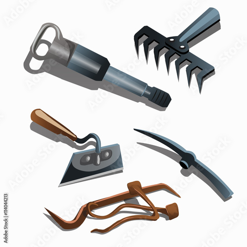 Tools for home construction and landscaping