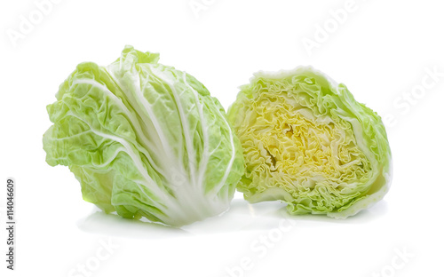 Chinese cabbage isolate on white background