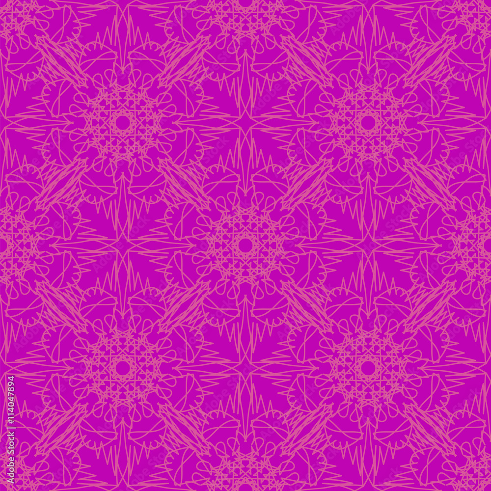 Seamless Texture on Pink. Element for Design. Ornamental Backdrop. Pattern Fill. Ornate Floral Decor for Wallpaper. Traditional Decor on Pink Background Seamless Texture on Pink. Element for Design. Ornamental Backdrop. Pattern Fill. Ornate Floral Decor for Wallpaper. Traditional Decor on Pink Background