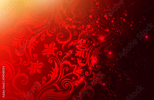 Luxury elegant red background 