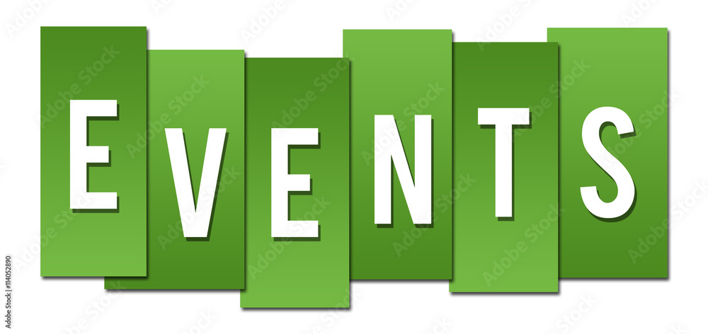 Fototapeta premium Events Green Stripes