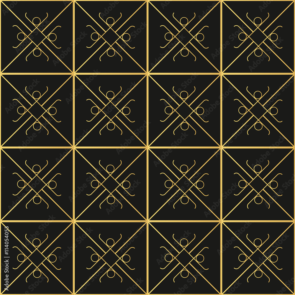 Geometric decorative pattern.Art Deco Geometric decorative pattern.Art Deco