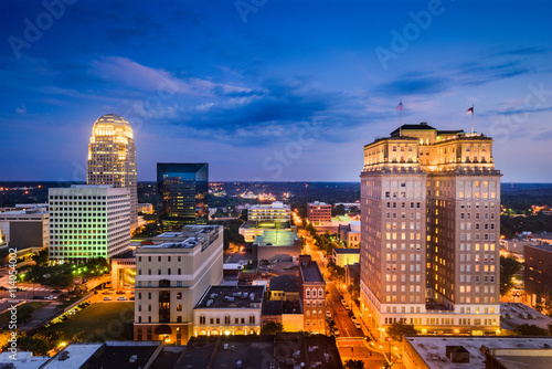 Winston-Salem, North Carolina Skyline