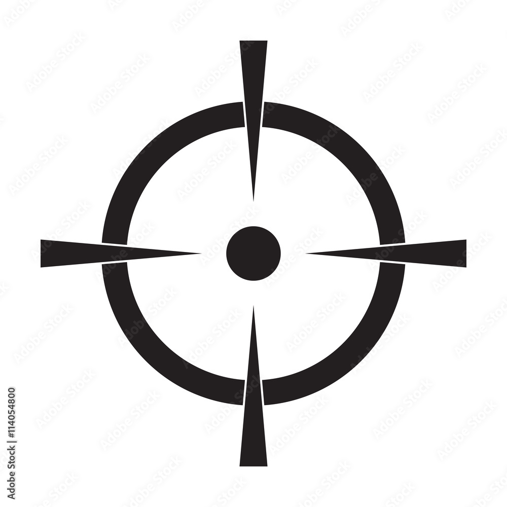 aim black vector aim black vector