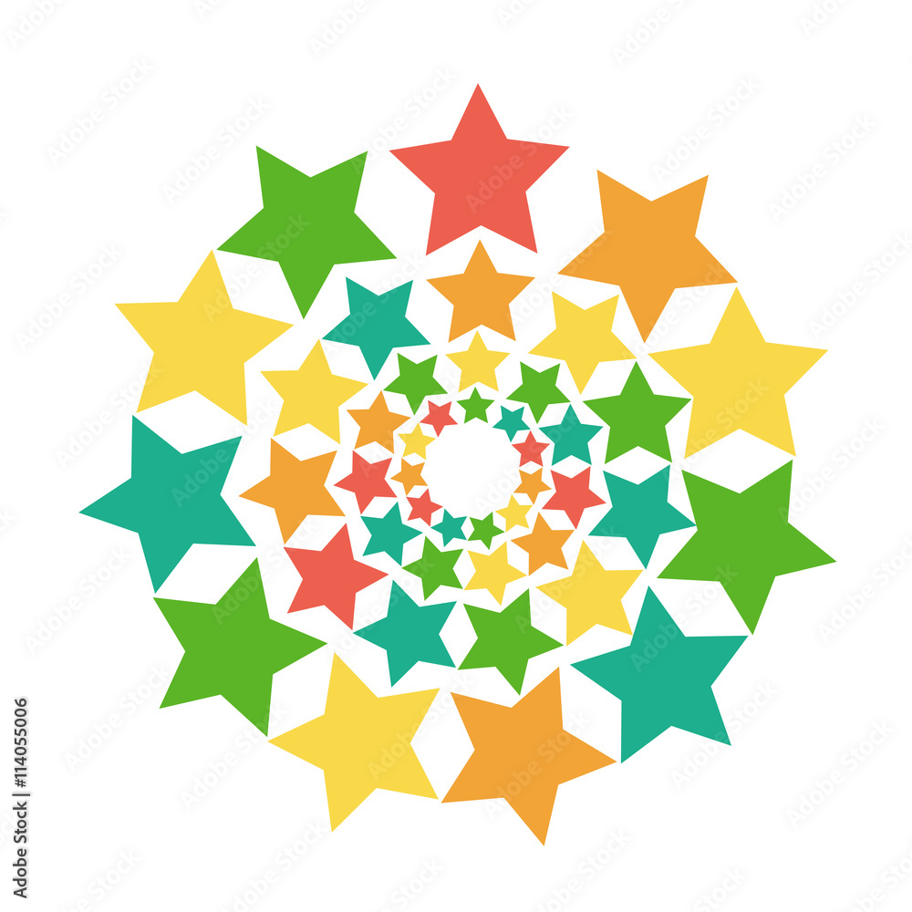 Stars in circle Stars in circle