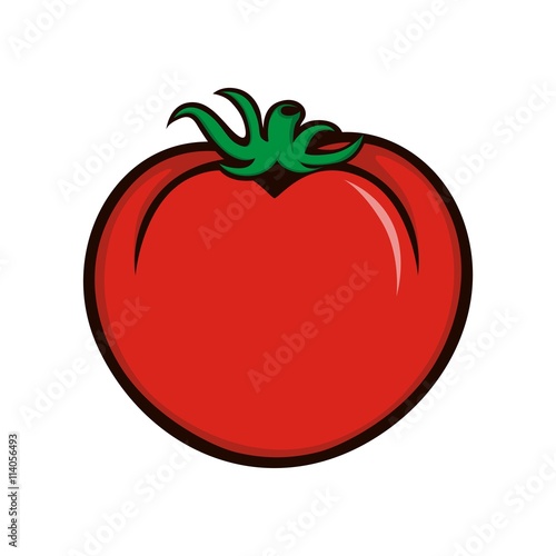 Tomato clip art vector