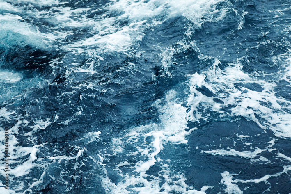 Fototapeta premium Rippled Ocean Water