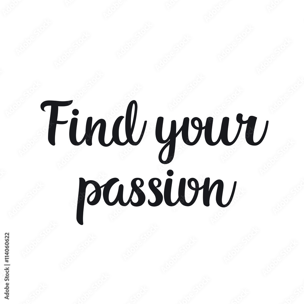 Vector hand drawn lettering poster Vector hand drawn lettering poster