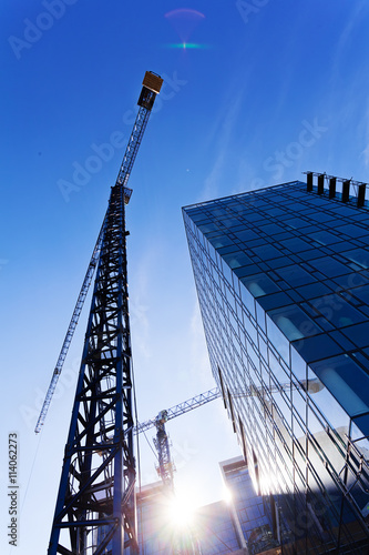 completion of commercial buildings