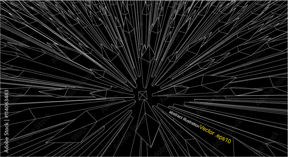 Bird Eye View Abstract sharp Vector Illustration
Bird Eye View Abstract sharp Vector Illustration