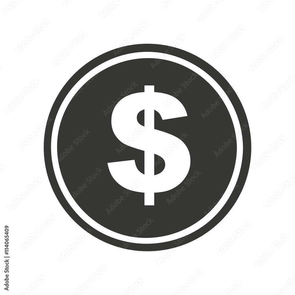money coin isolated icon design money coin isolated icon design
