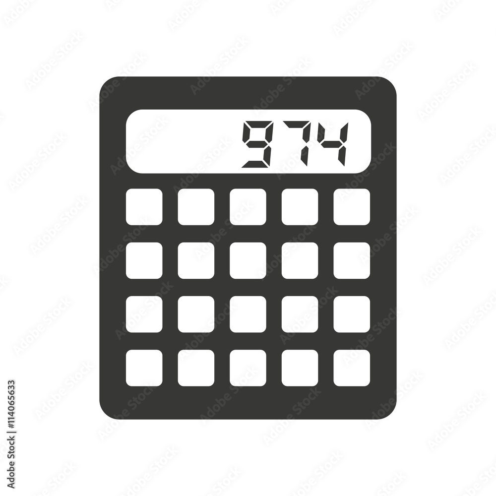calculator isolated icon design calculator isolated icon design