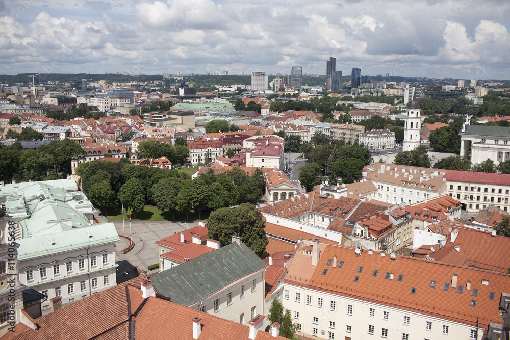 views of Vilnius.Lithuania