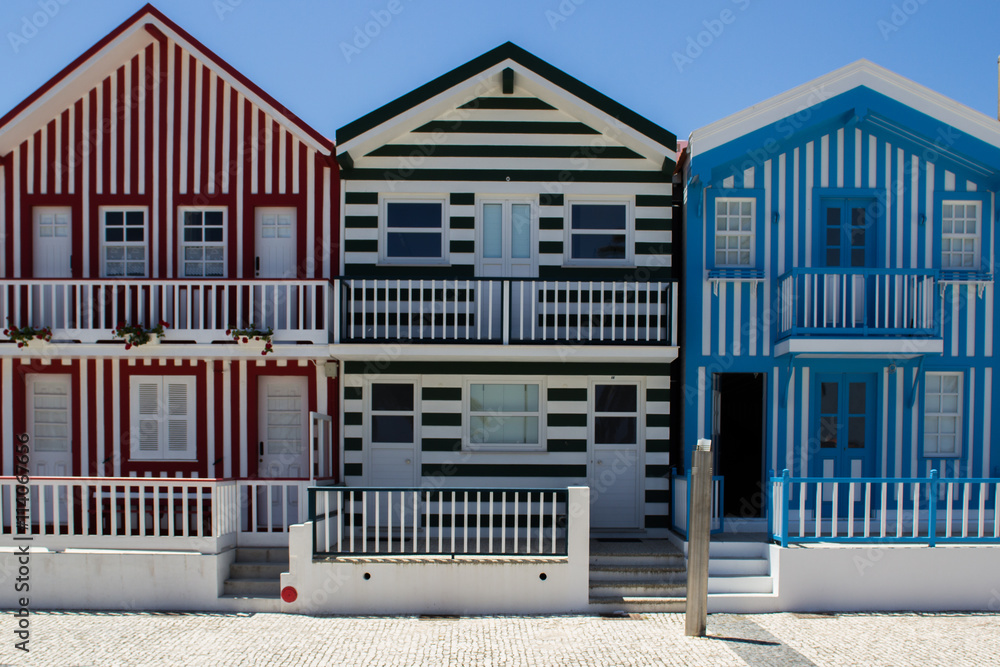 Casas típicas da Costa Nova, Aveiro