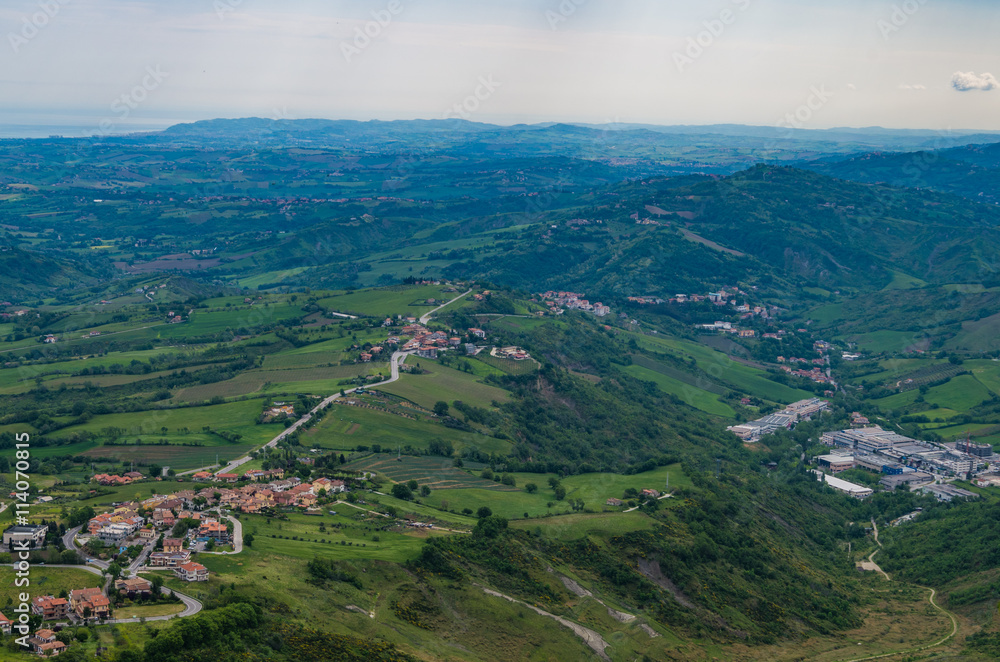 Fototapeta premium San Marino Landscape
