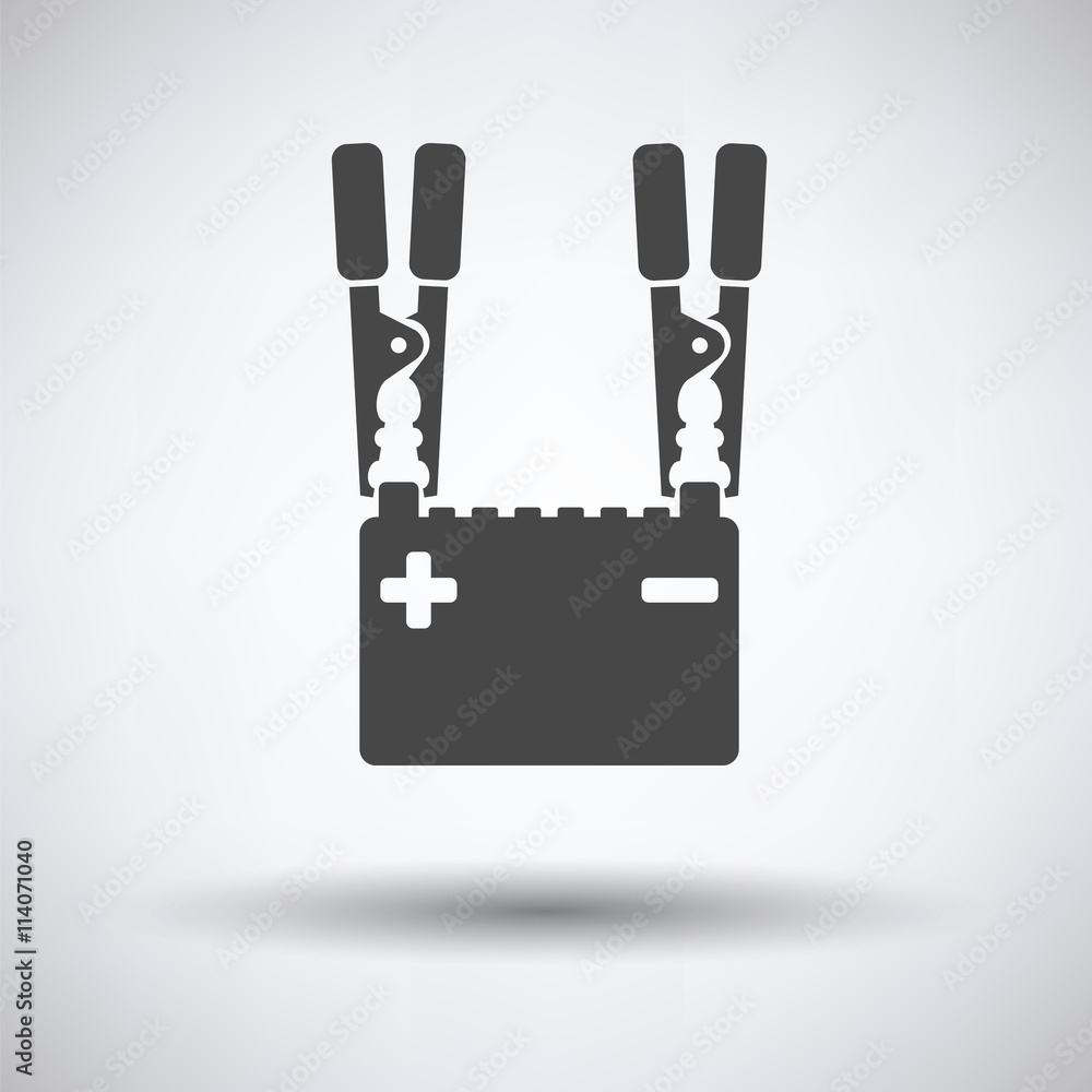 Car battery charge icon Car battery charge icon