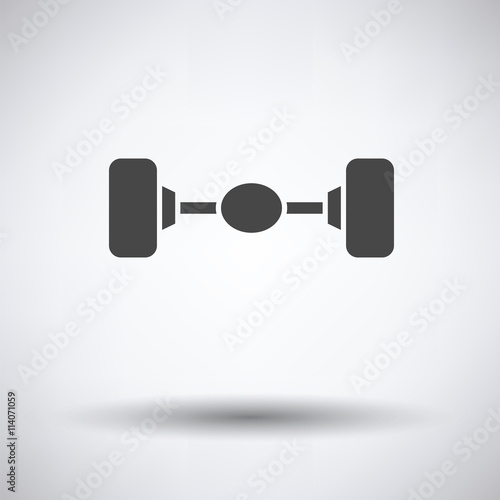 Car rear axle