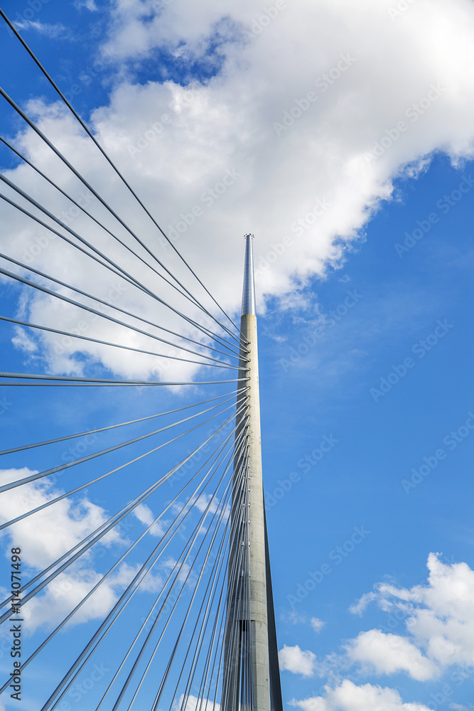 Cloudscape and the bridge Cloudscape and the bridge
