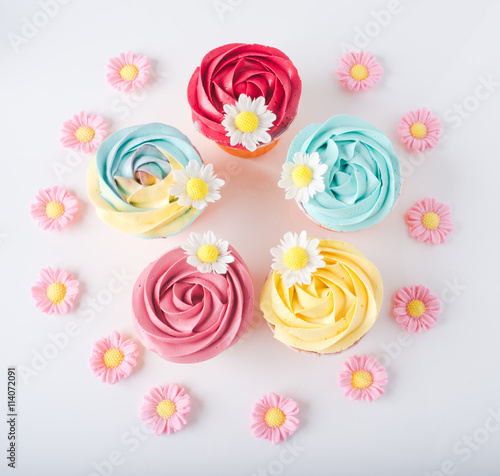 Cupcakes rose