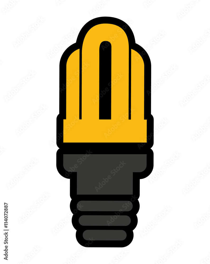 saver bulb isolated icon design saver bulb isolated icon design