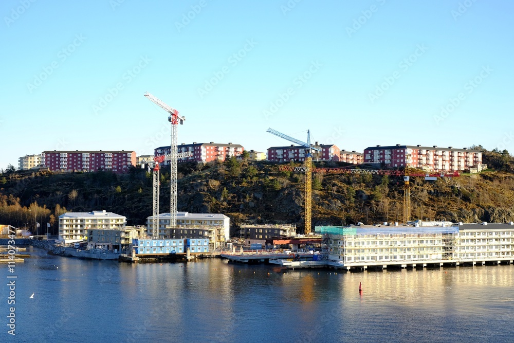 Coastal Housing, panorama