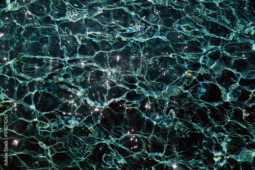 abstrakt water in the pool