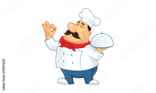 Professional Chef Mascot