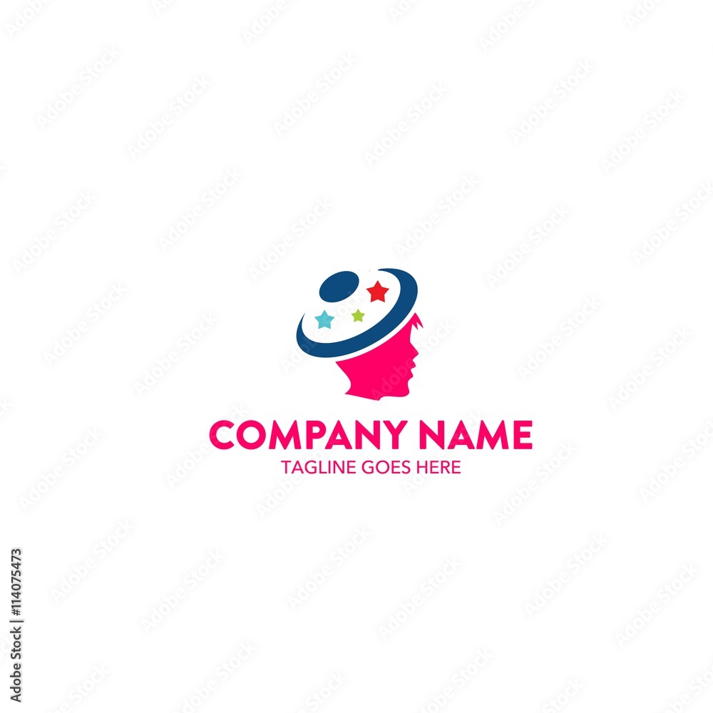 Fototapeta premium Child Care Logo