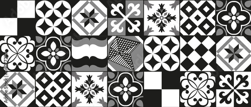 Cement tile background