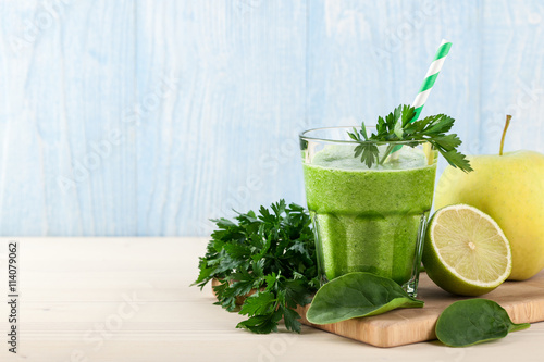 Fresh green smoothie