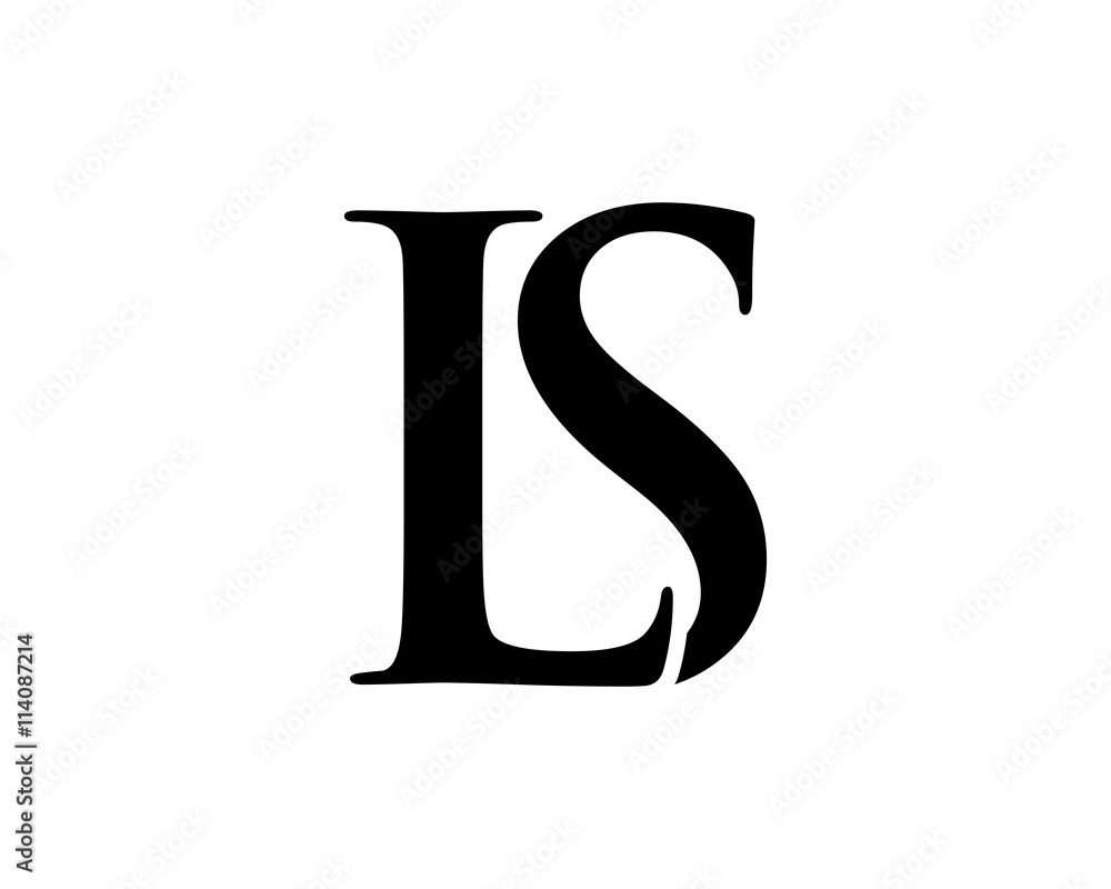 Vecteur Stock LS Letter Logo | Adobe Stock