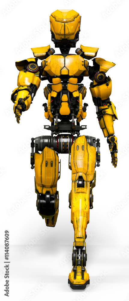 yellow robot