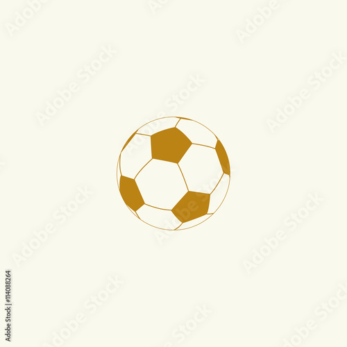 Icon soccer ball.