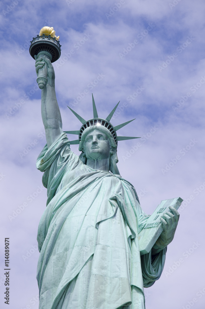 Obraz premium The Statue of Liberty at New York City