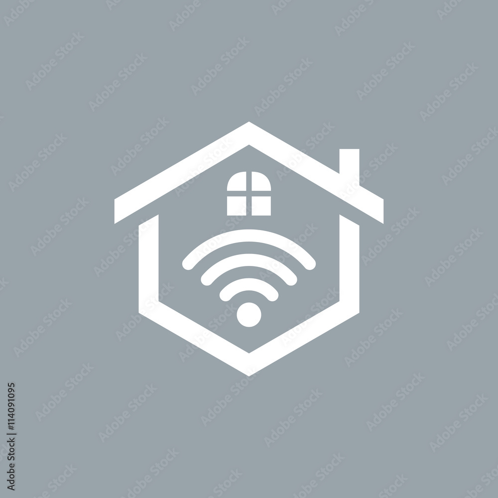 Home Technology Hexagonal Symbol. Creative Design Home Technology Hexagonal Symbol. Creative Design